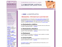 Tablet Screenshot of mastoplastica.trattamenti-laser.com